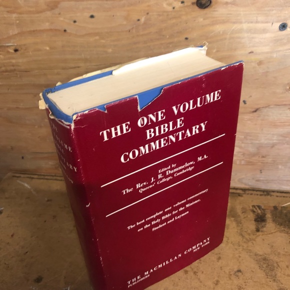 ONE VOLUME BIBLE COMMENTARY By John R. Dummelow - Hardcover - Picture 4 of 16